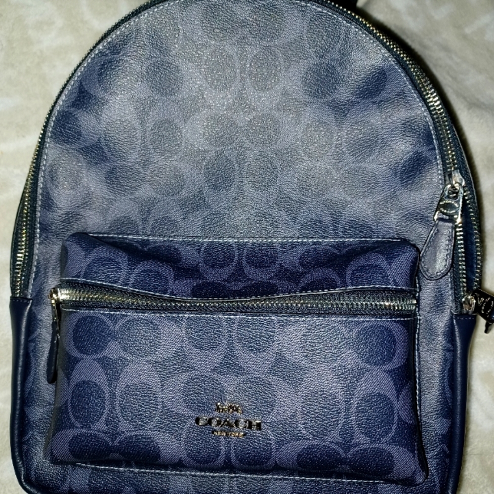 Coach Charlie Backpack Medium BLUE